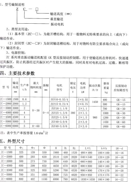 ZC垂直振動(dòng)輸送機(jī)